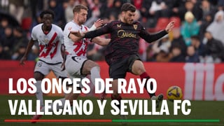 Alineaciones Rayo - Sevilla: Alineación posible de Rayo Vallecano y Sevilla FC en la jornada 7ª de LaLiga EA Sports