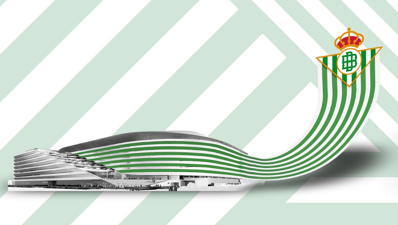 Una piel con las trece barras y un auditorio para 400 personas en el Nuevo Benito Villamarín