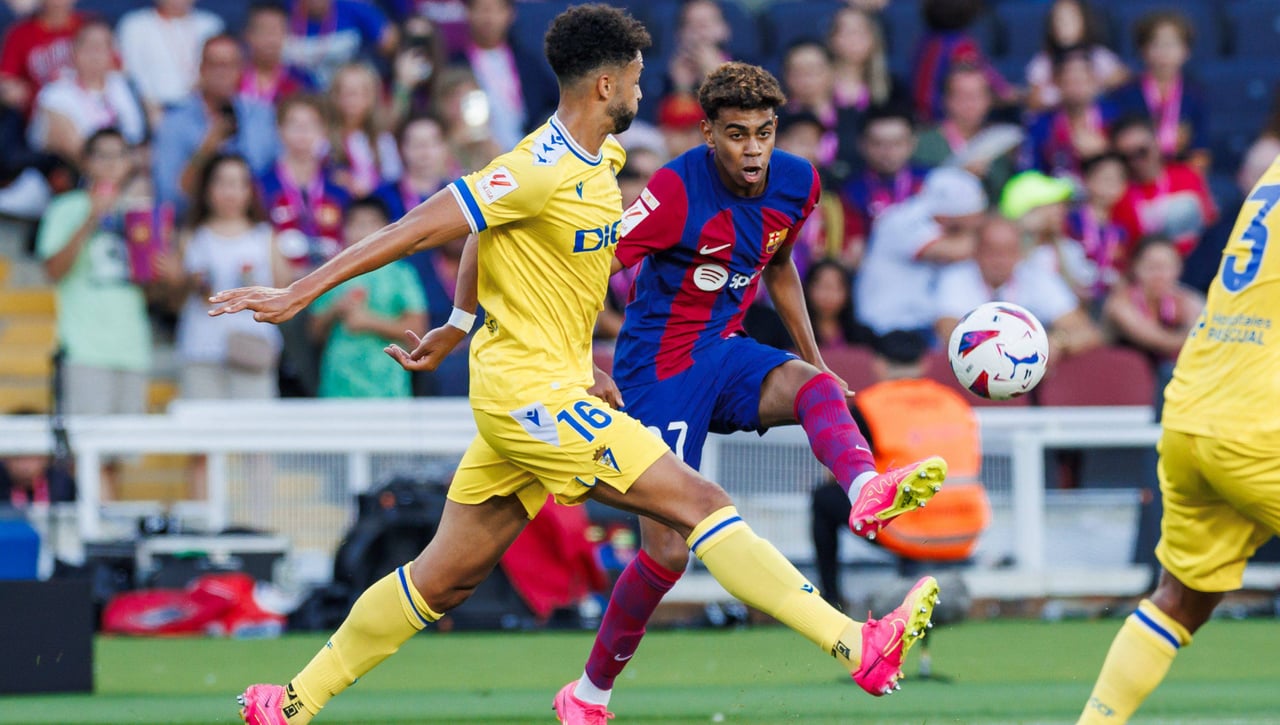 Cádiz – FC Barcelona: Horario y dónde ver en TV hoy el partido de LaLiga EA Sports