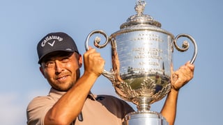 Sin Jon Rahm, Schauffele se impone al 'convicto' Scheffler para lograr su primer grande