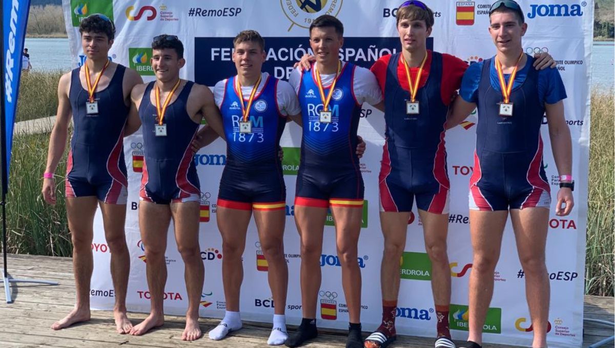 Andalucía triunfa, con 20 medallas, en el Open de Primavera de remo