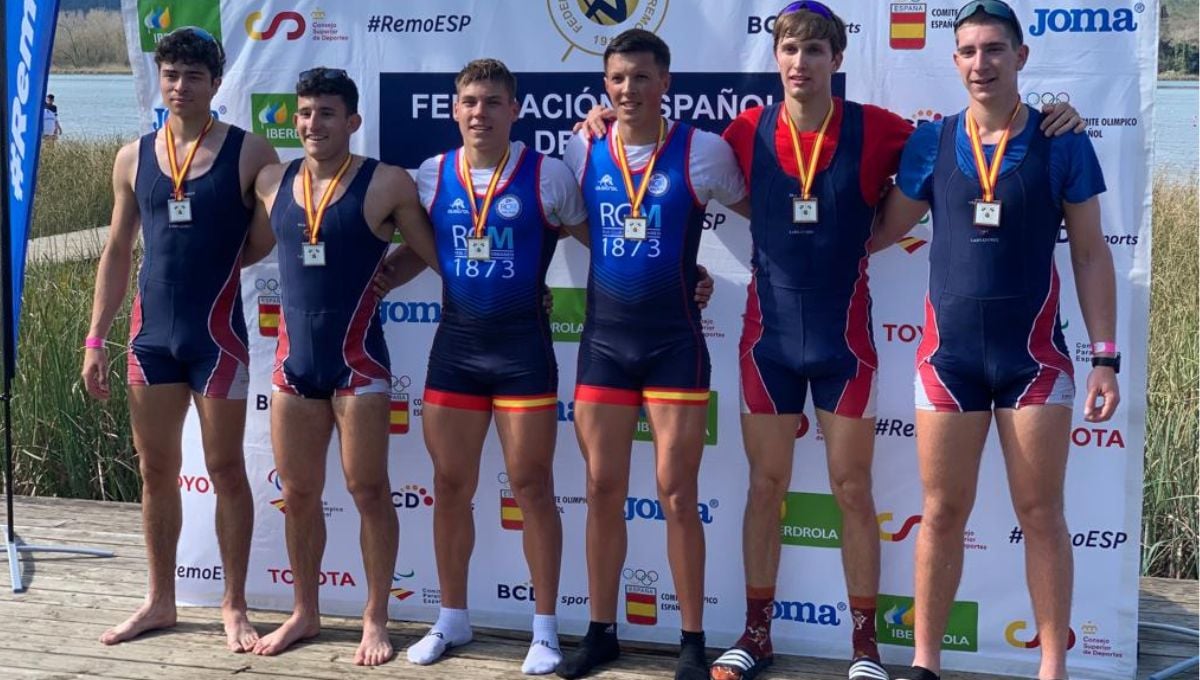 Andalucía triunfa, con 20 medallas, en el Open de Primavera de remo