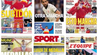 Gloria para María Pérez y Álvaro Martín, la proeza de Pau Echániz, el fichaje de Ricardo Rodríguez...las portadas del viernes 2 de agosto de 2024