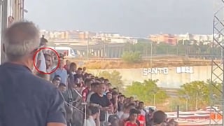 Víctor Orta pasa un mal rato, pero toma nota