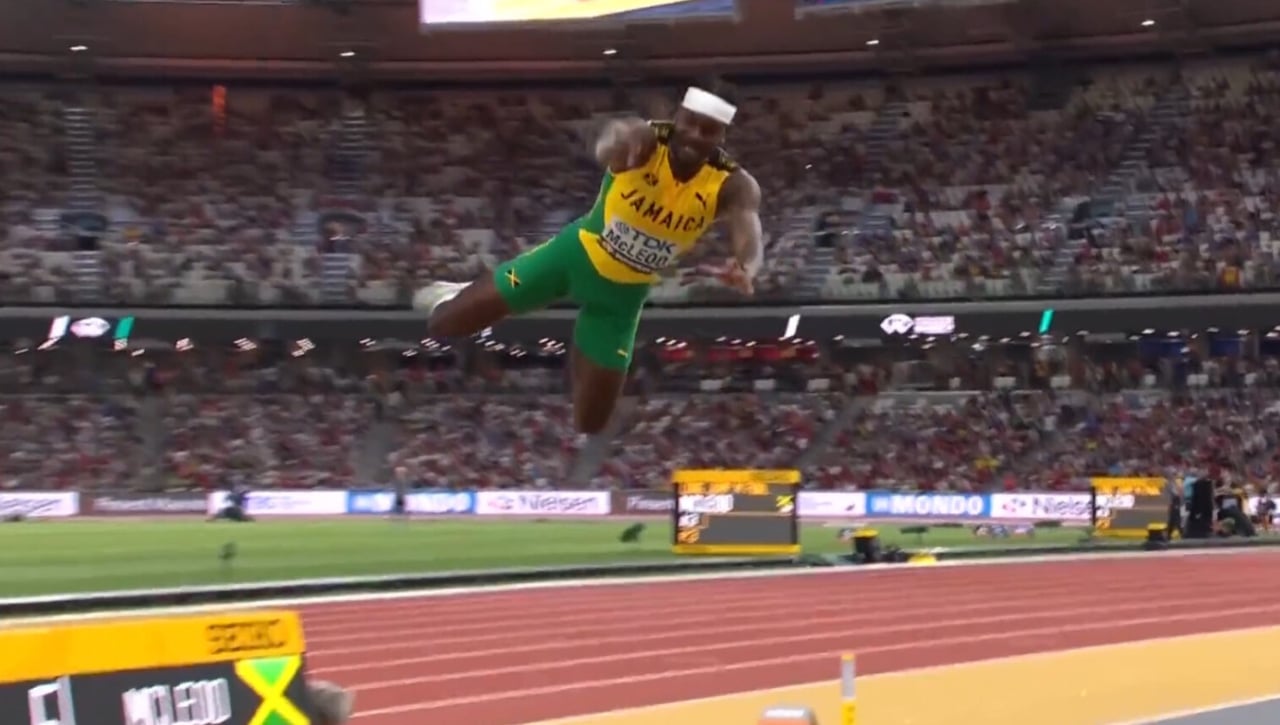 Lo nunca visto, 'Superman' en el Mundial de Atletismo