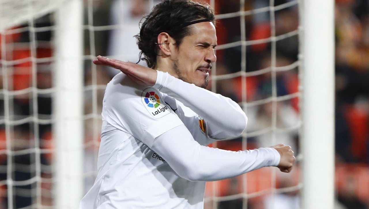 El Santos no se rinde con Cavani