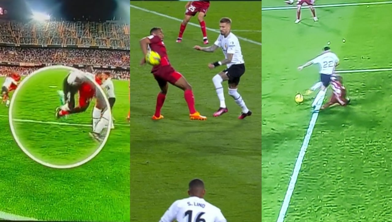 Las tres polémicas del Valencia - Sevilla: "Es un grave error que mande a Del Cerro Grande al monitor"