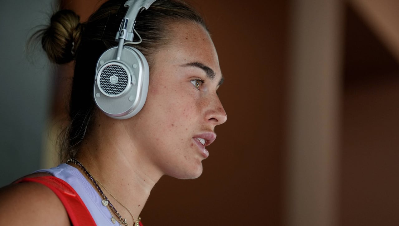 Sabalenka se lleva el susto en Roma