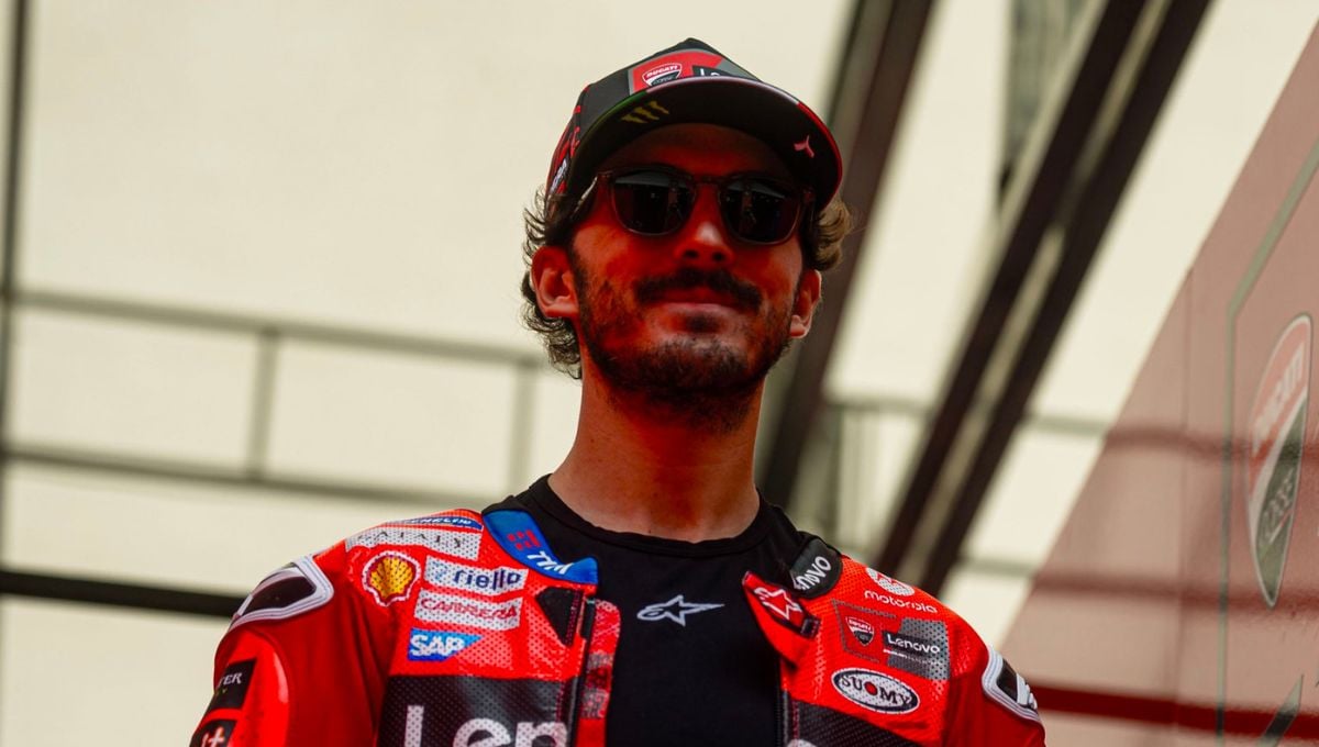 Pecco Bagnaia se pone borde