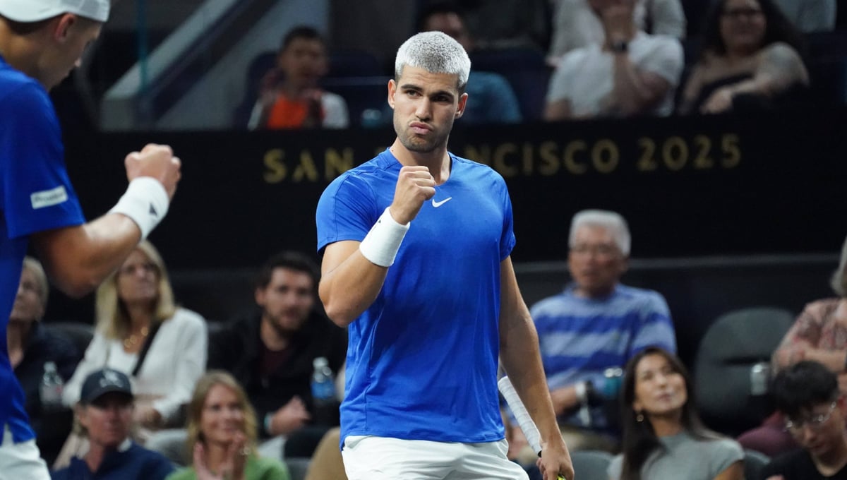 Carlos Alcaraz se estrena en la Laver Cup con sorpresa
