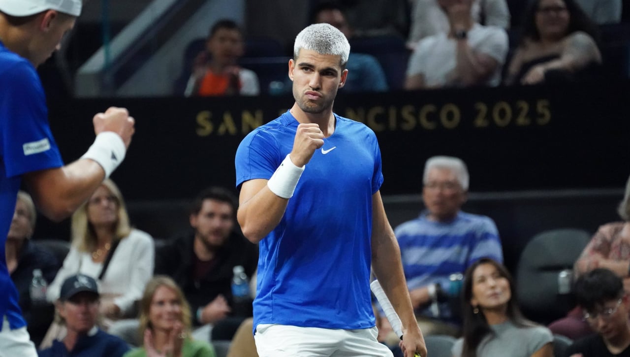 Carlos Alcaraz se estrena en la Laver Cup con sorpresa