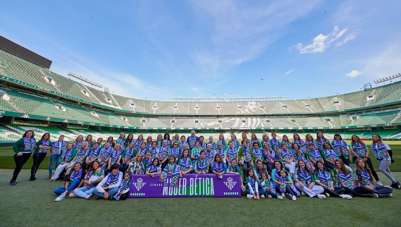 El Betis hace "justicia" con Rafaela Majó y anuncia la creación de un Premio a la Mujer Bética