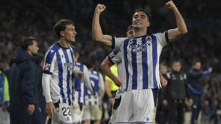 Gorrotxategi, emocionado tras ganar al Athletic: "El gol lo voy a ver un montón de veces"