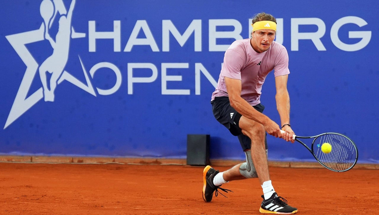 Zverev se da una fiesta en Hamburgo