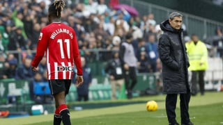 Nico Williams vuelve a acordarse del Betis