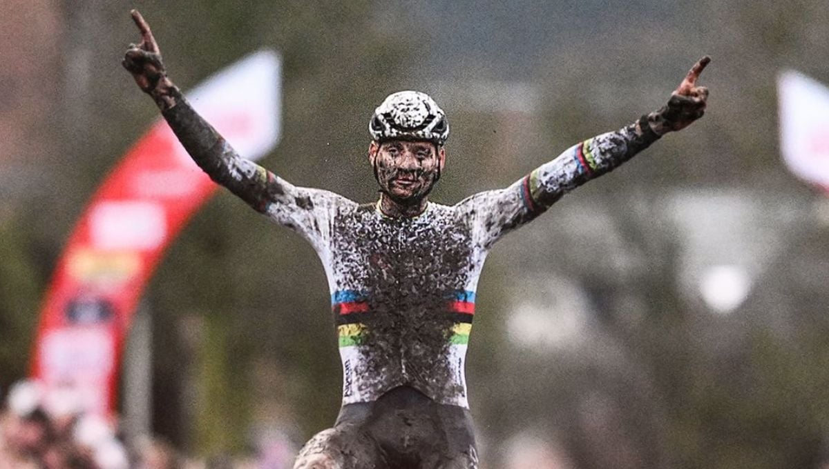 Un español hace historia en el reino de Van der Poel