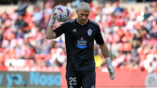 La portería del Celta, en vilo