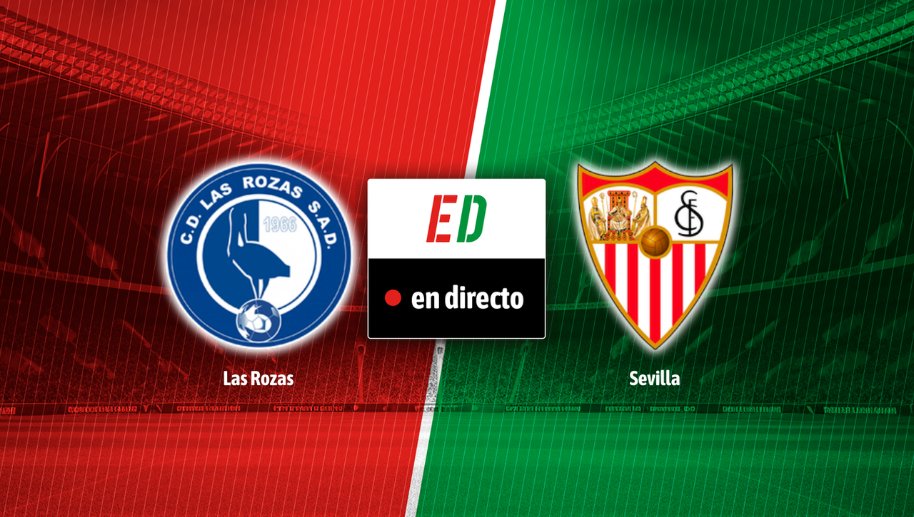 Las Rozas - Sevilla: resultado, resumen y goles de la primera ronda de Copa del Rey 