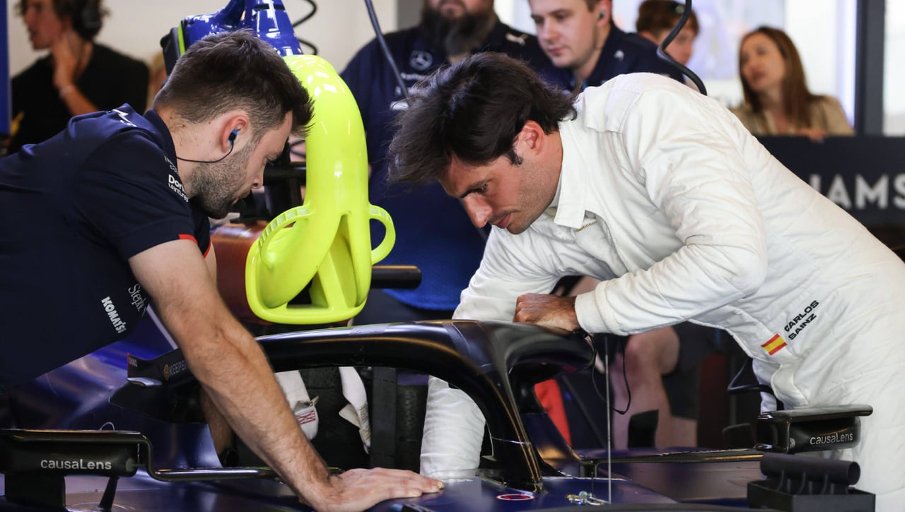 Carlos Sainz y su última sorpresa en Williams