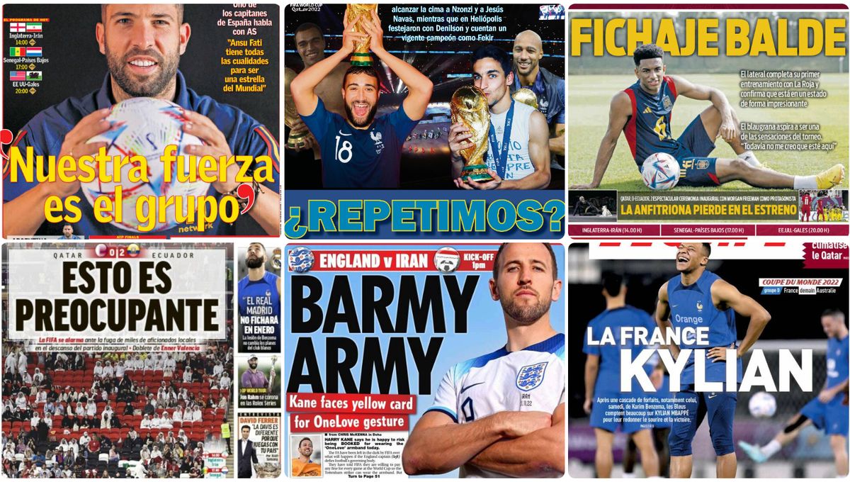 Ganas de repetir, el Mundial ya preocupa, fuerza colectiva, fichajes... las portadas del lunes