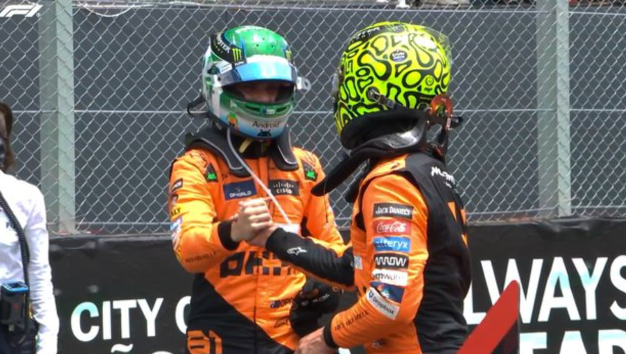 McLaren se la juega a Verstappen en la Carrera Sprint del GP de Brasil