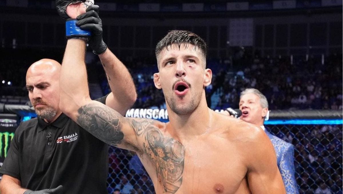 Joel Álvarez deja 'tirada' a la UFC