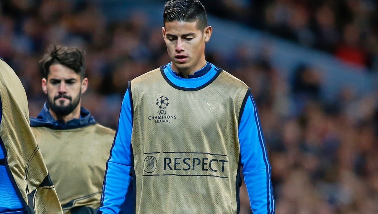 James Rodríguez 'ficha' por el club de Isco Alarcón