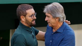 La 'bofetada' sin mano de Pellegrini a Bordalás y David Soria