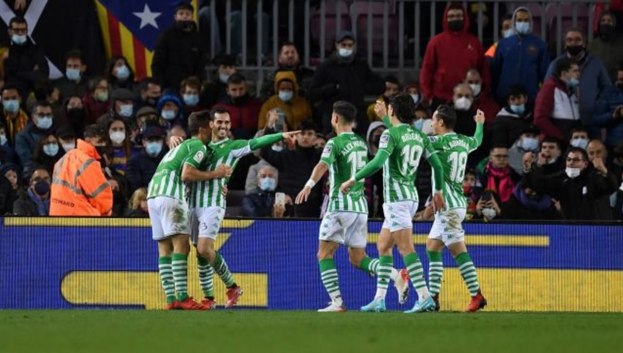 El Betis en el Camp Nou, según como se mire