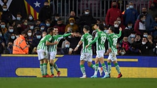 El Betis en el Camp Nou, según como se mire