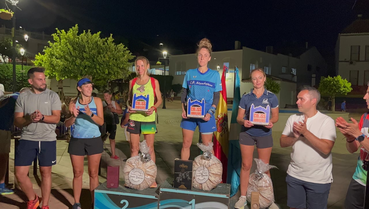 Los resultados del XLII Cross Jubileos de Montellano