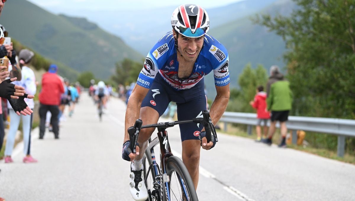 Mikel Landa recibe la mejor noticia