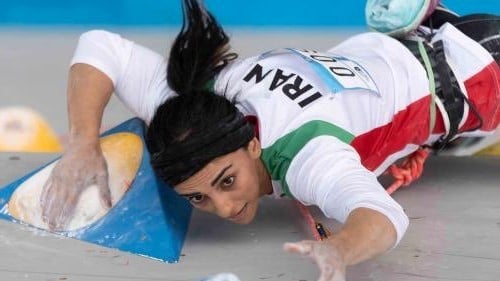 Destruyen la casa de la escaladora iraní Elnaz Rekabi