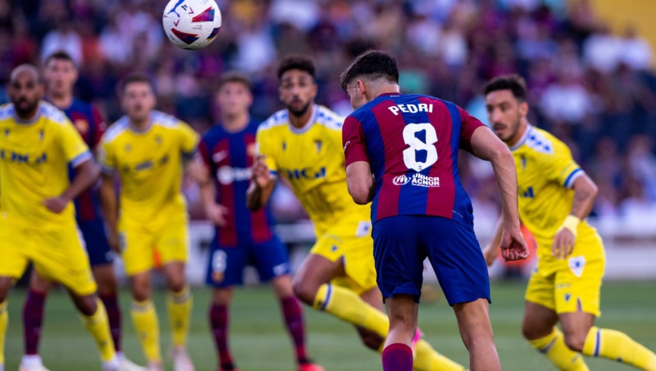 Barcelona 2-0 Cádiz: Pedri acaba con la resistencia gaditana