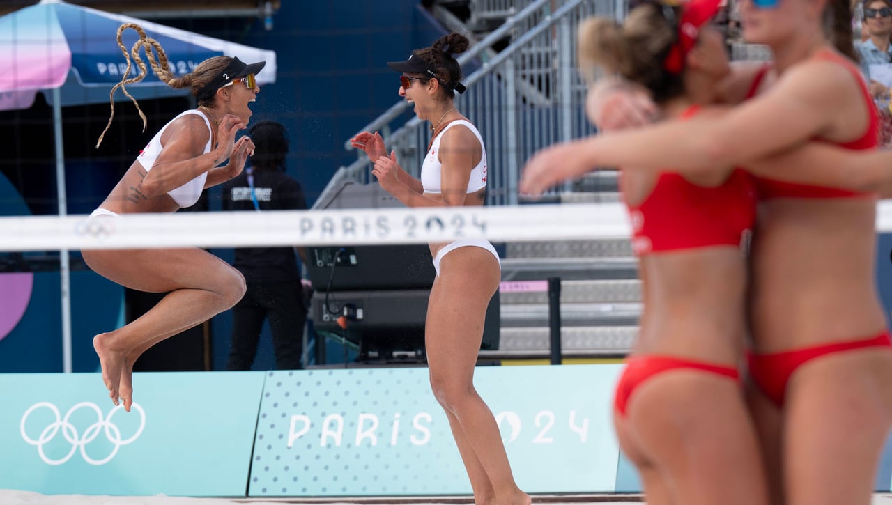 El futuro del voley playa español se lleva una lección en París