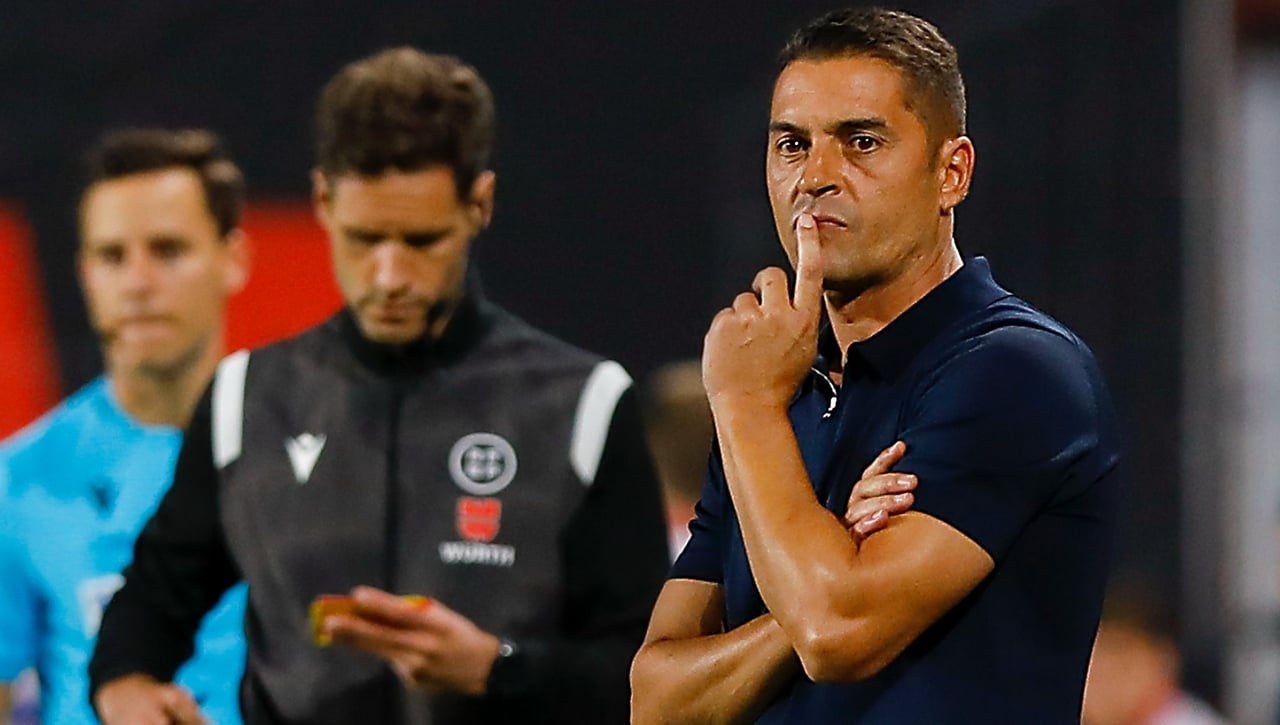 Francisco no entiende qué hizo el árbitro