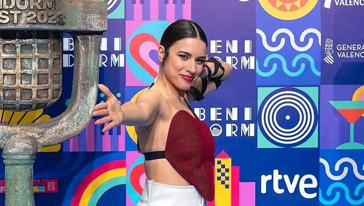 Eurovisión 2023: ¿Por qué usa Blanca Paloma el gesto de arquera?