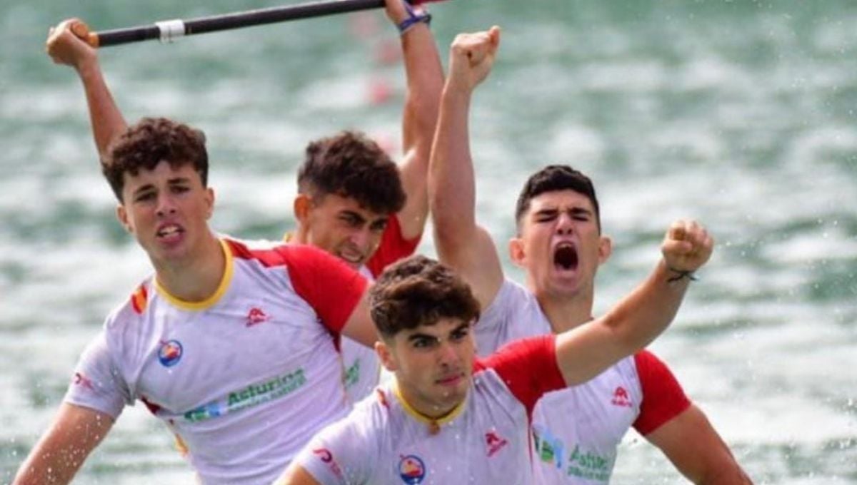 Triple medalla para los el piragüismo andaluz en el Mundial sprint sub23 y júnior