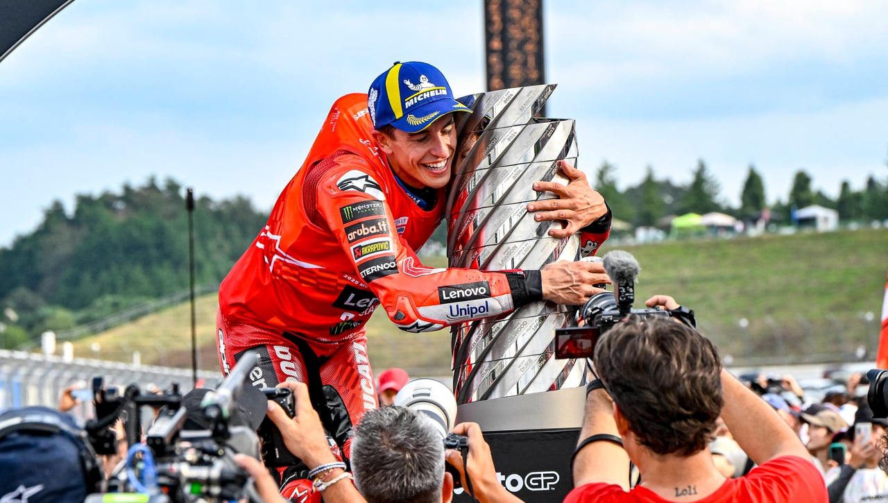 Márquez se rompe confesando la promesa a su abuelo: “Déjame probar”