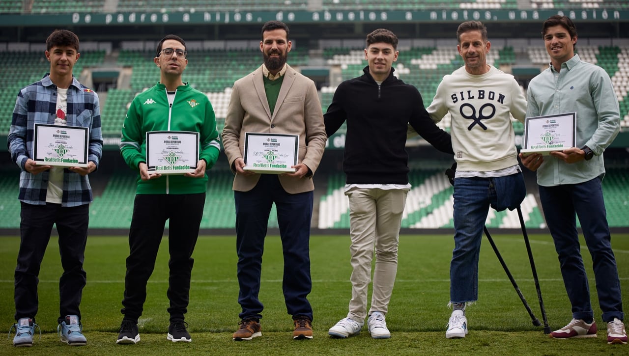 La Fundación Real Betis celebra la segunda edición de su programa de Ayudas Deportivas