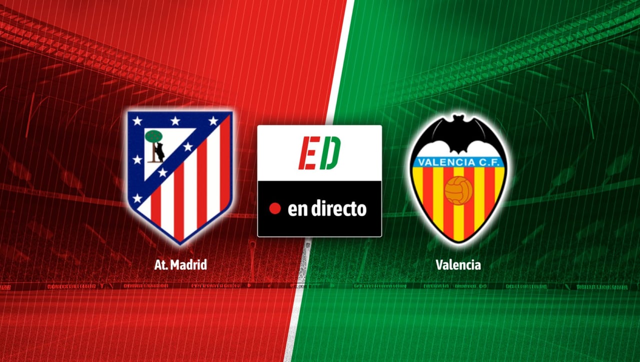 Atlético - Valencia en directo: resultado del partido de hoy de LaLiga
