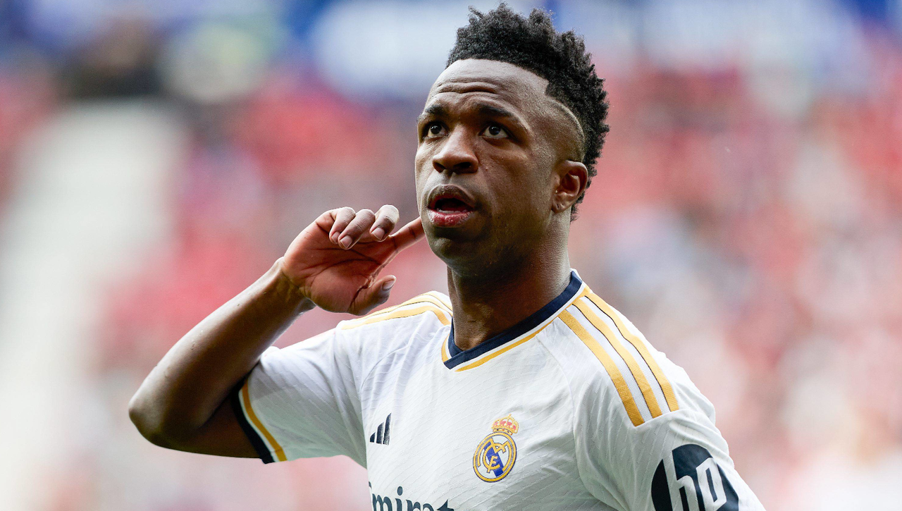 En el Real Madrid, Vinicius sigue a lo suyo