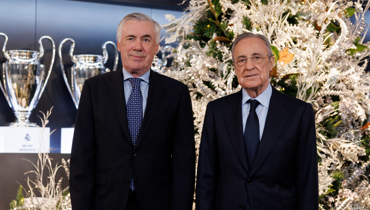 Florentino Pérez y Ancelotti tienen un mensaje