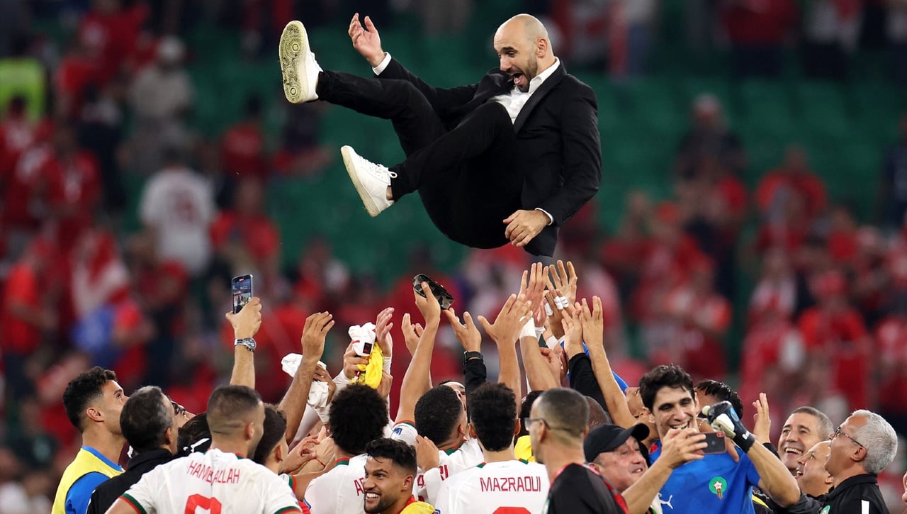 Marruecos hace historia (1-2); ríe Croacia (0-0) y Bélgica despide a su generación dorada