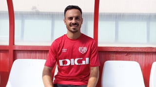 Álvaro García es el más rápido del Rayo Vallecano "aunque algunos digan que no..."