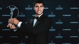 La novatada sufrida por Carlos Alcaraz en la gala de los premios Laureus 2023