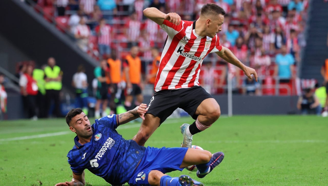 Athletic - Getafe: horario, canal y dónde ver hoy en TV y online el partido de la jornada 10 de LaLiga