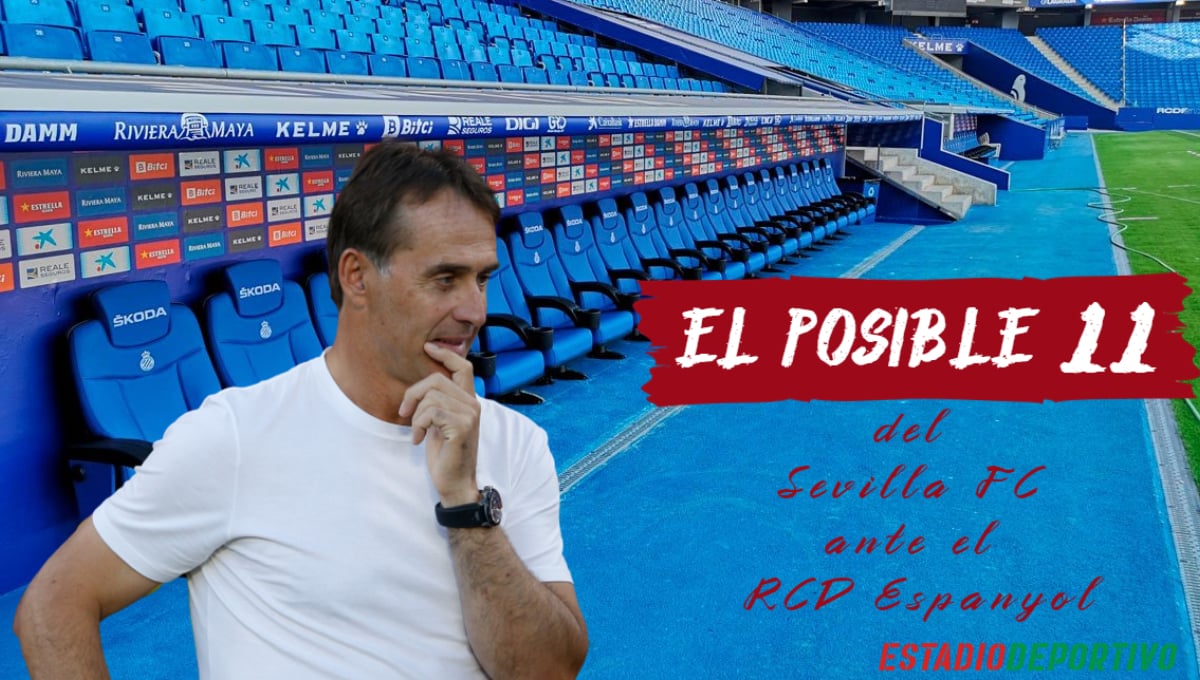 El posible once del Sevilla ante el Espanyol, en un ultimátum para Lopetegui