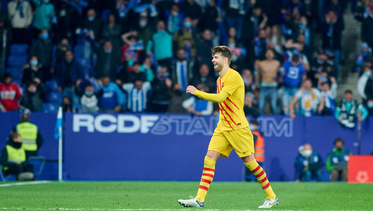 Piqué vuelve a chinchar a la afición del Espanyol
