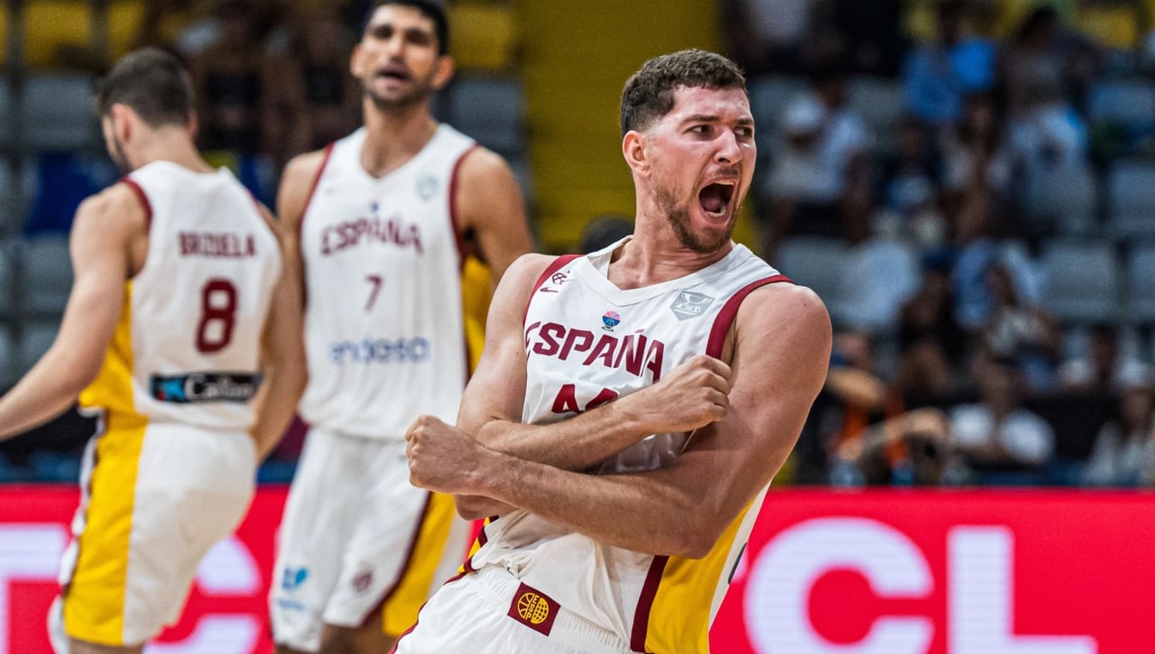 España - Chipre: horario, canal y dónde ver en TV y online el tercer partido en el Eurobasket 2025 de la selección española